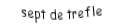 Je suis une carte. Je viens directement avant le huit, je suis noir mais pas de pique.